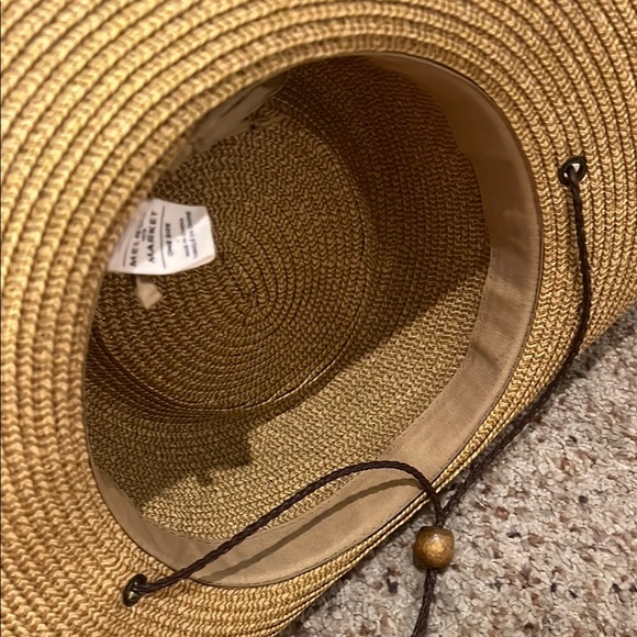 Melrose and Market Classic Brown Straw Hat - Picture 3 of 4